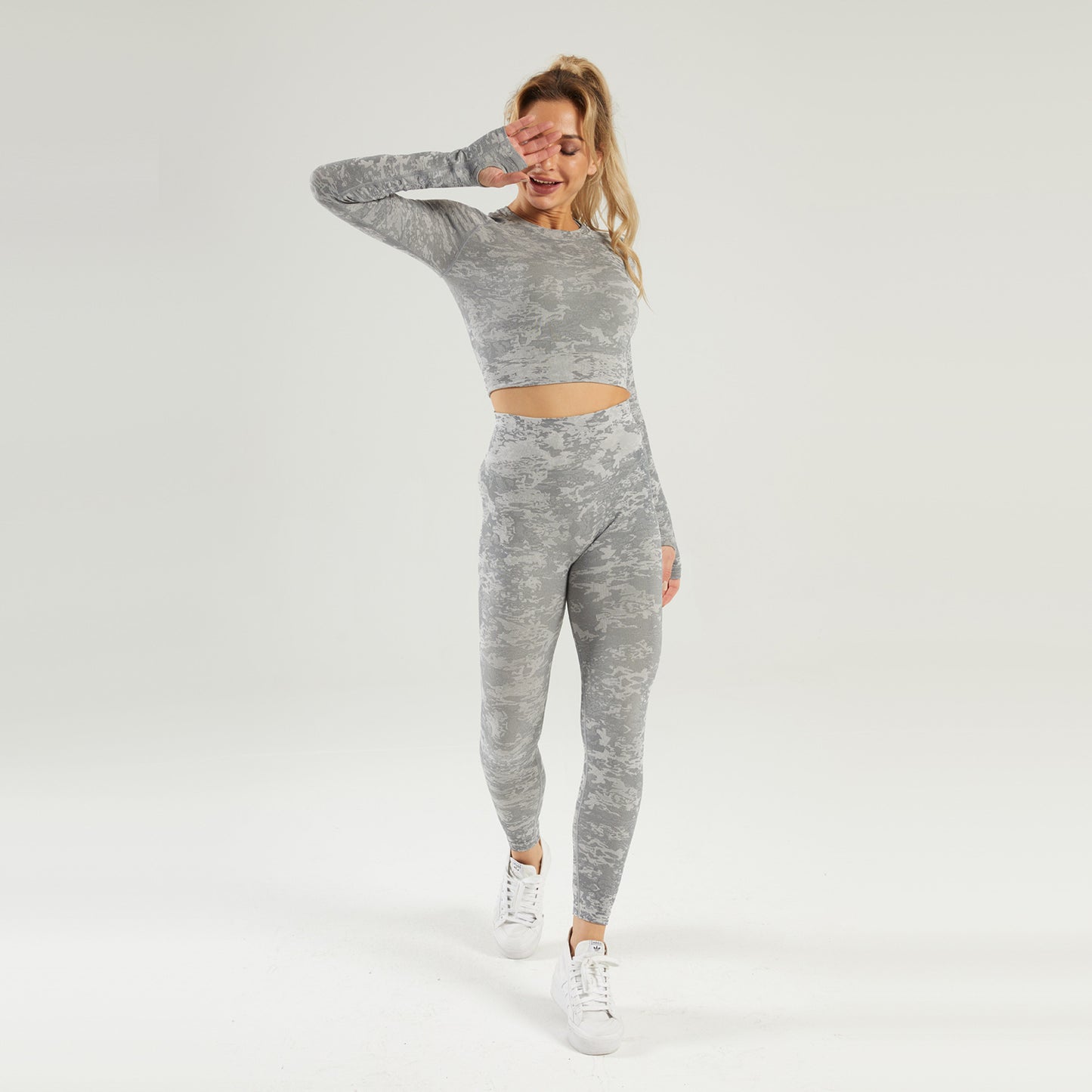 Camouflage Fitness Set