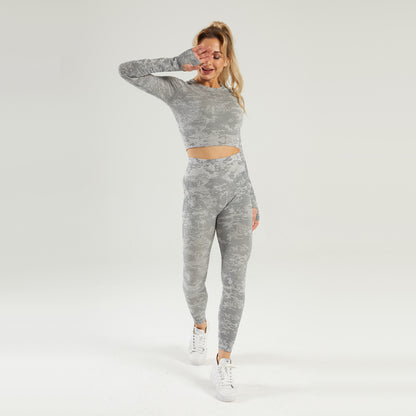 Camouflage Fitness Set