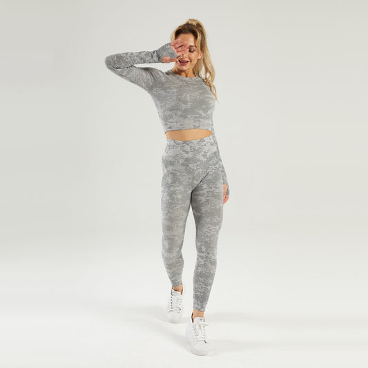 Camouflage Fitness Set