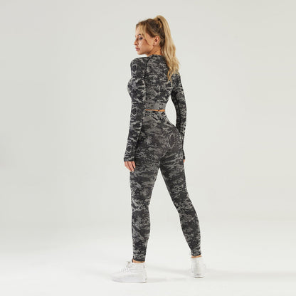 Camouflage Fitness Set