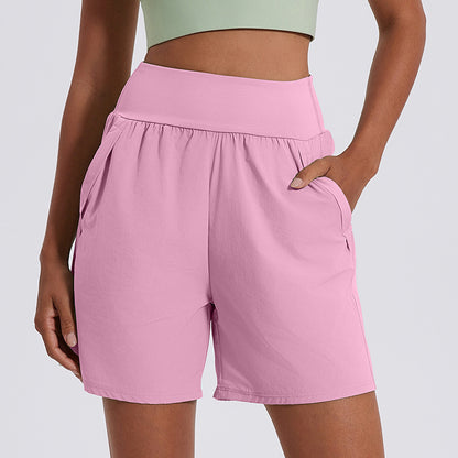 High Waist Loose Shorts