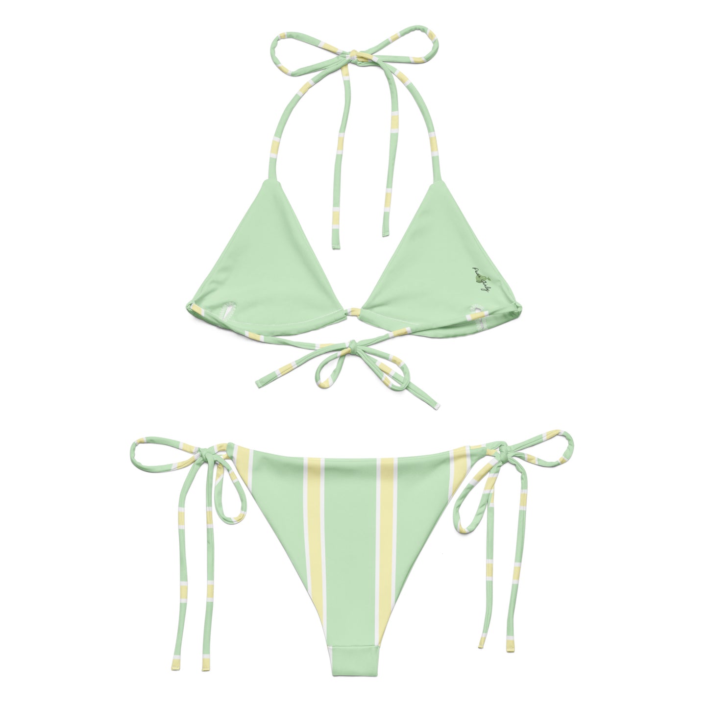 Jackie String Bikini Set - Pear Girly