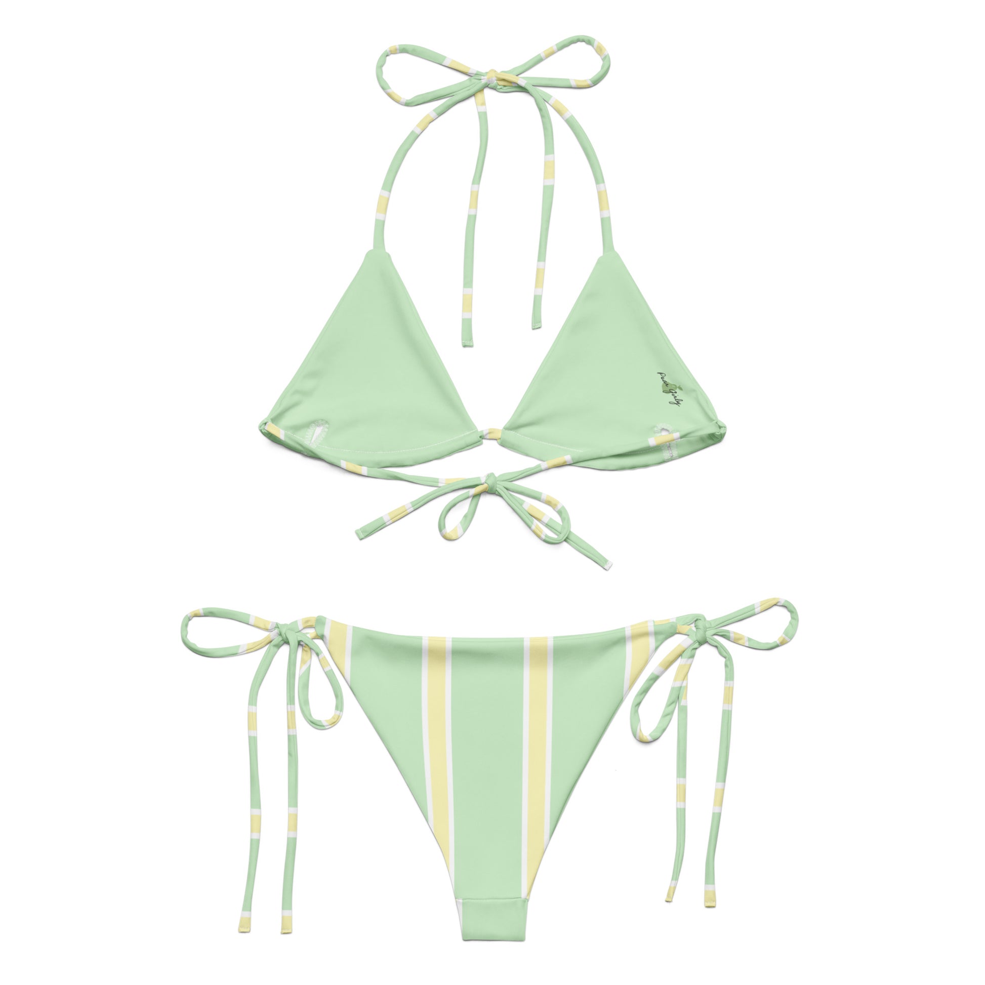 Jackie String Bikini Set - Pear Girly